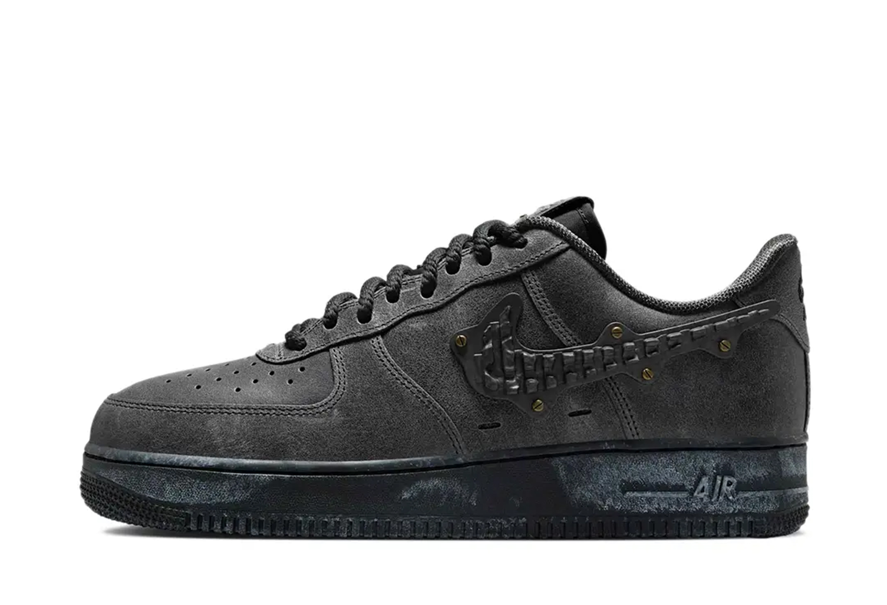 Nike Air Force 1 Low 'Medium Ash Black' (2025) BLACK sneaker – authenticated on KLEKT