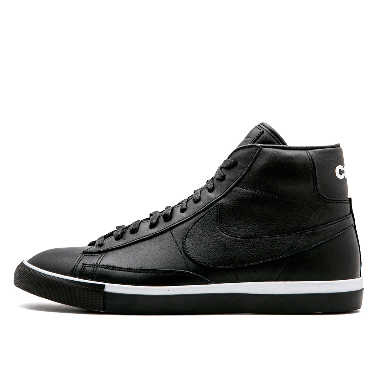 Nike x Comme Des Garcons CDG Blazer High Black White (2016) sneaker – authenticated on KLEKT