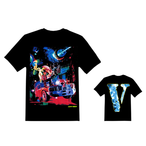 Brands Other x Vlone Cosmic Racer T-Shirt Black (SS20)