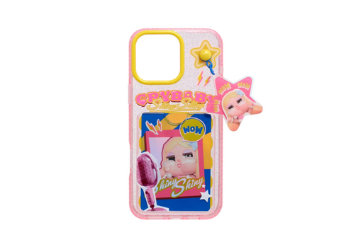 Pop Mart CRYBABY 'SHINY SHINY' Series Phone Case iPhone 16 Pro Max (2025)
