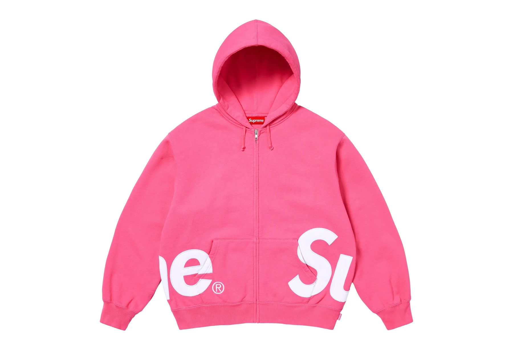 トップス Supreme Big S Hooded Sweatshirt Supreme Big Logo Zip Up Hooded Sweatshirt 'Black' (SS25) | Supreme