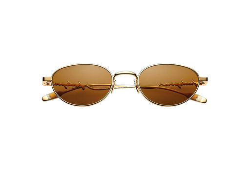 Supreme Capital Sunglasses 'Gold' (SS25) – authenticated on KLEKT