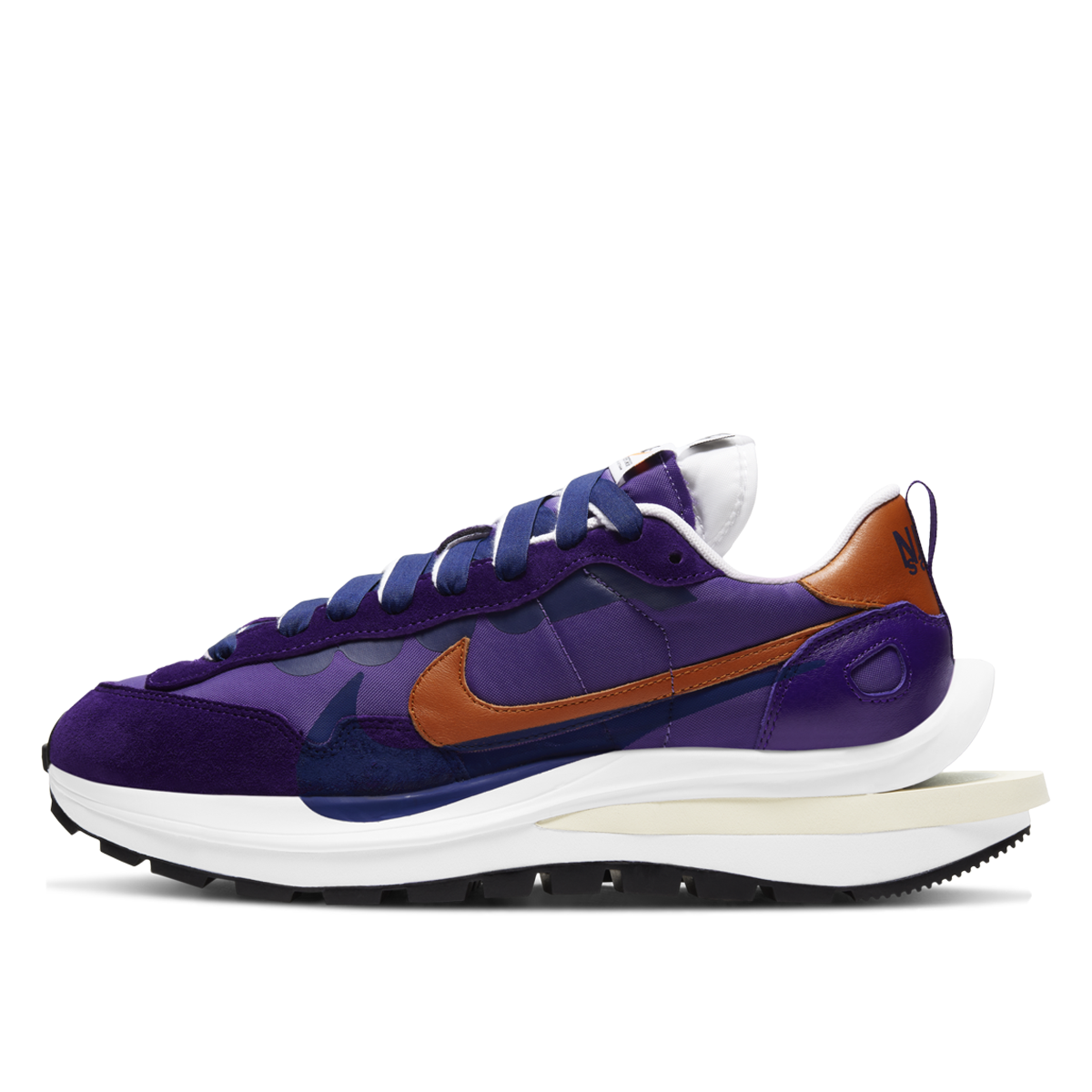 Nike x sacai Vaporwaffle 'Dark Iris' (2021) DARK IRIS/CAMPFIRE ORANGE/WHITE sneaker – authenticated on KLEKT