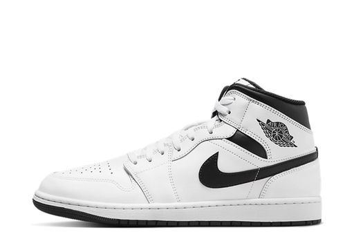 Air Jordan 1 Mid 'White Black' (2024)