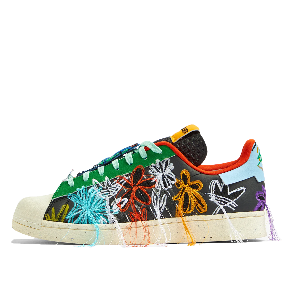 Adidas x Sean Wotherspoon Superstar 'SuperEarth' Black (2021) BLACK/MULTICOLOR sneaker – authenticated on KLEKT