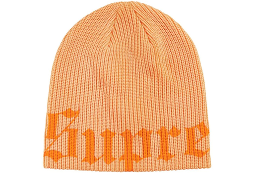 Supreme Old English Printed Beanie 'Light Orange' (SS26) – authenticated on KLEKT