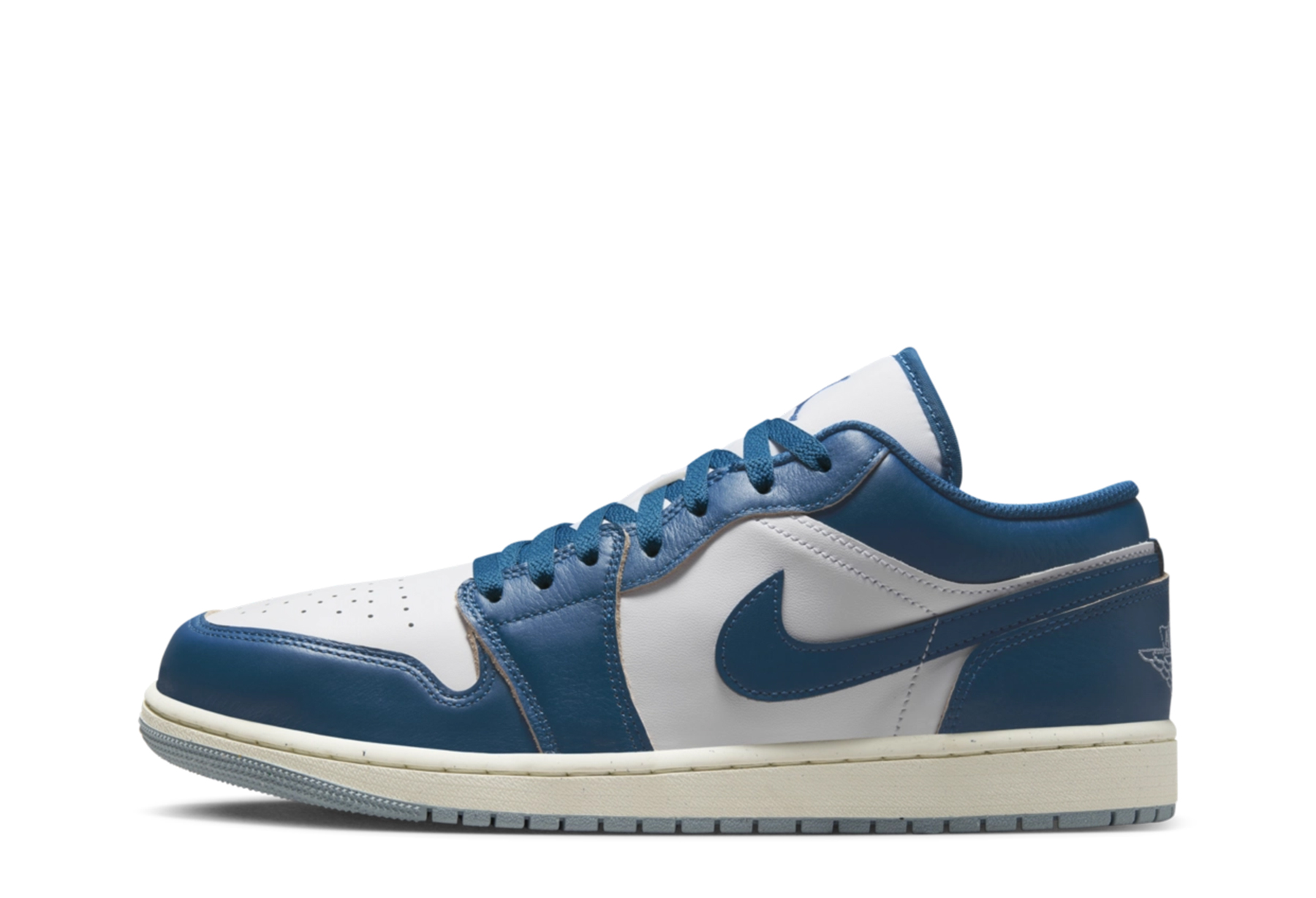 Air Jordan 1 Low 'Industrial Blue' (2024) White/Industrial Blue sneaker – authenticated on KLEKT