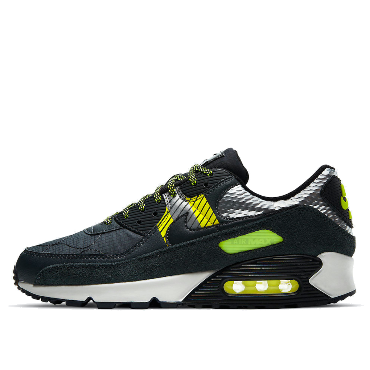 Nike x 3M Air Max 90 Volt Black (2020) sneaker – authenticated on KLEKT