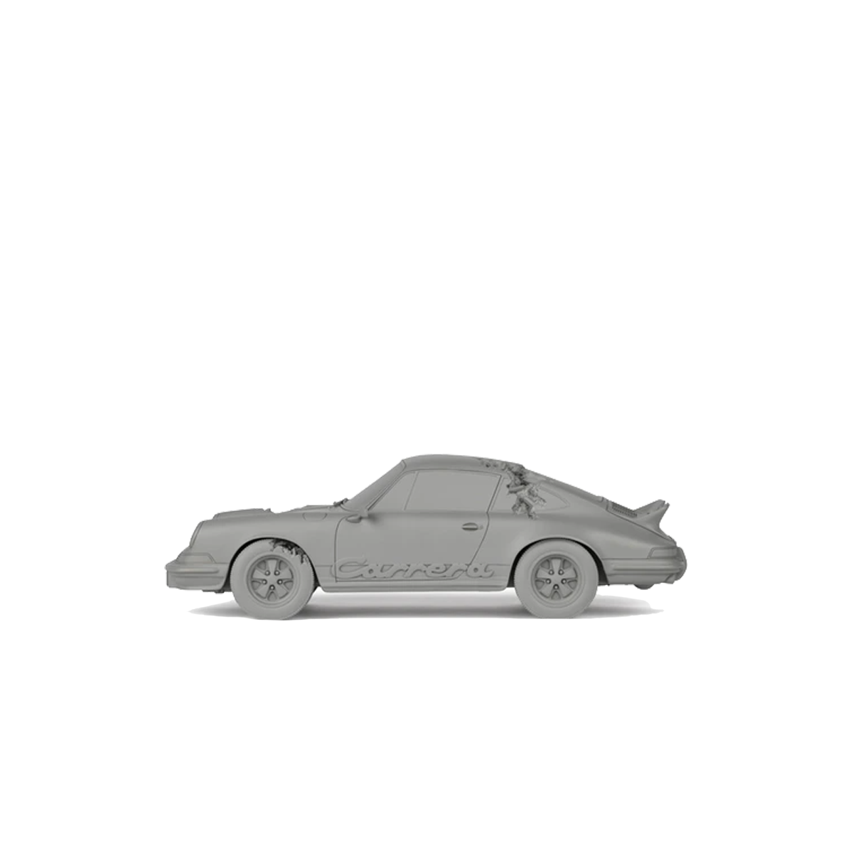 Daniel Arsham Eroded Porsche Carrera RS Figure (FW21) N/A sneaker – authenticated on KLEKT