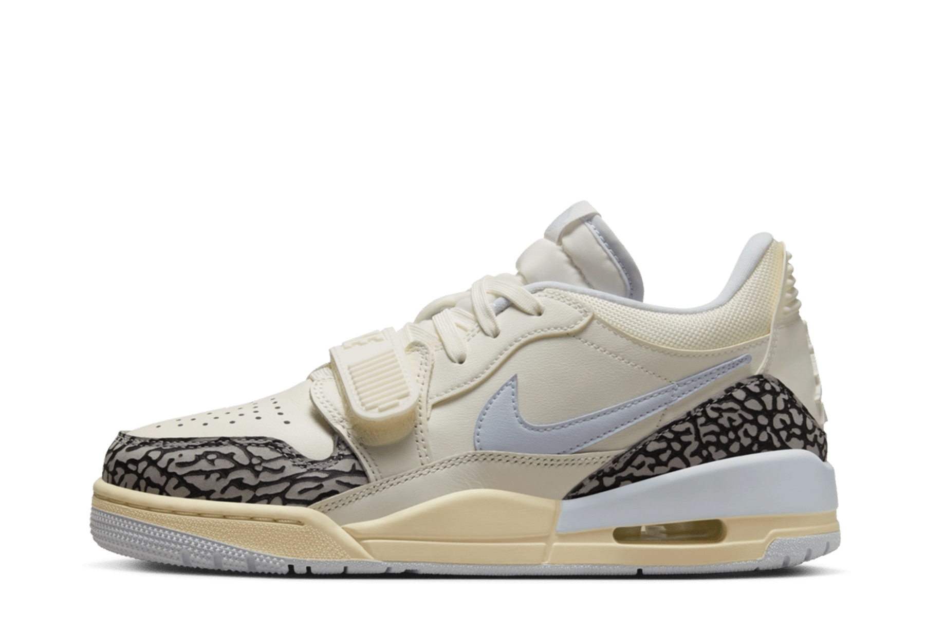 Air Jordan Legacy 312 Low 'Sail' (2024) Sail/Cement Grey/Zwart/Football Grey sneaker – authenticated on KLEKT