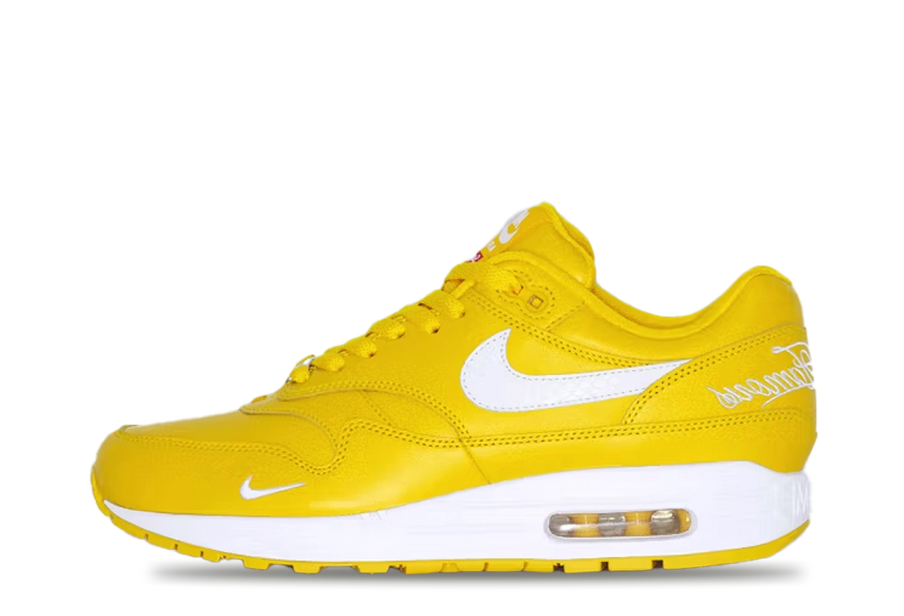 Nike x Supreme Air Max 1 87 'Speed Yellow' (2025) YELLOW sneaker – authenticated on KLEKT