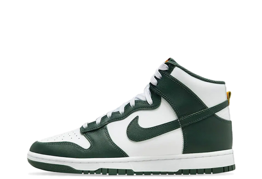 Nike Dunk High Australia (2022) GREEN/WHITE/UNIVERSITY GOLD sneaker – authenticated on KLEKT