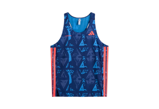 Adidas x Labrum Race Singlet 'Dark Blue Lucid Red' 