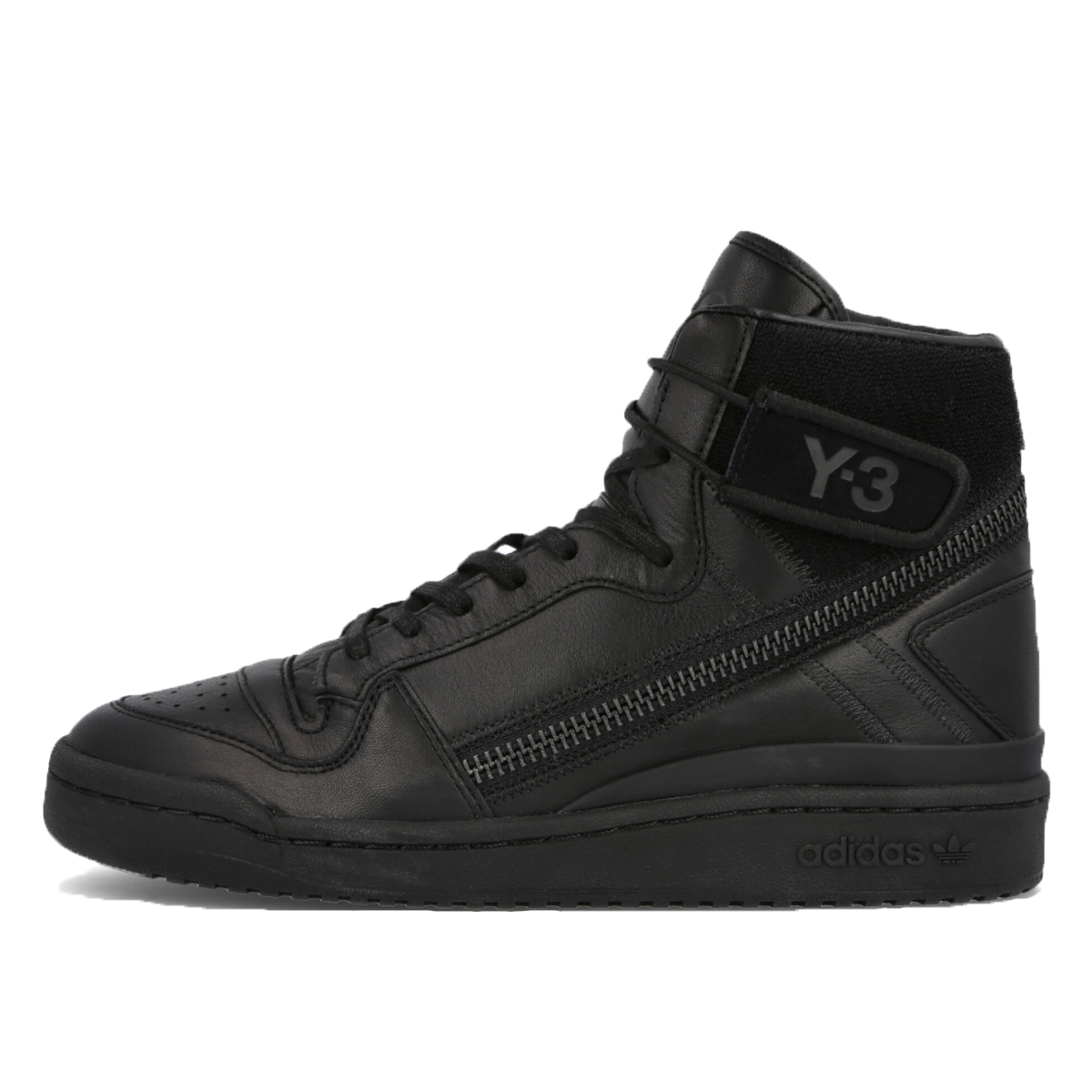 Adidas Y-3 Forum Hi OG 'Core Black' (2021) CORE BLACK/CORE BLACK/CORE BLACK sneaker – authenticated on KLEKT