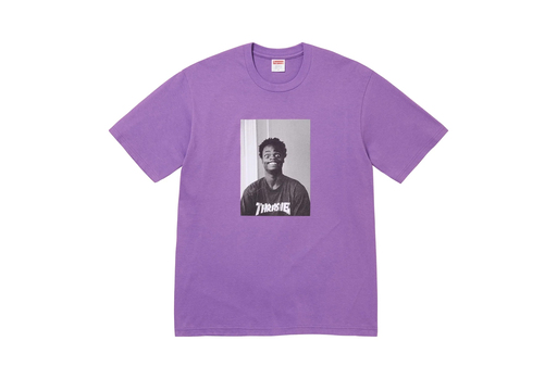 Supreme x Thrasher Harold Tee 'Purple' (FW24) – authenticated on KLEKT