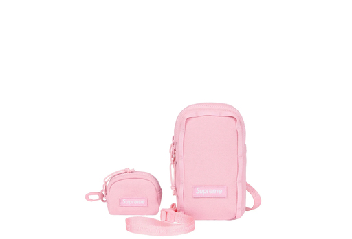 Supreme Camera Bag + Mini Pouch 'Light Pink' (SS25) – authenticated on KLEKT