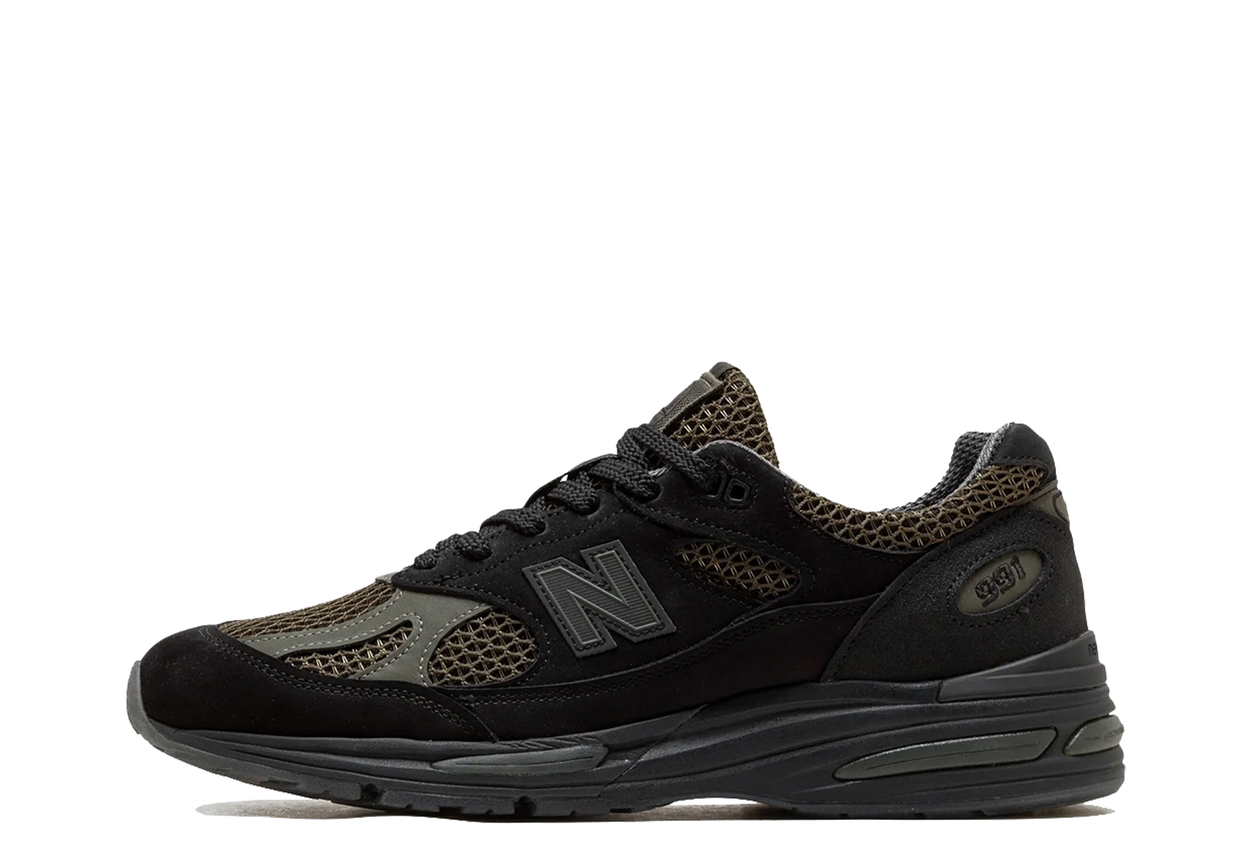 New Balance x Stone Island 991v2 'Black Olive' (2023) Olive Green/Black/Grey sneaker – authenticated on KLEKT