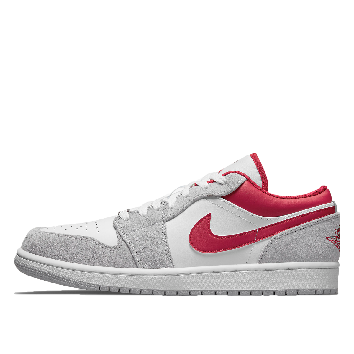 Air Jordan 1 Low SE Light Smoke Grey Gym Red (2021) LIGHT SMOKE GREY/WHITE/GYM RED sneaker – authenticated on KLEKT