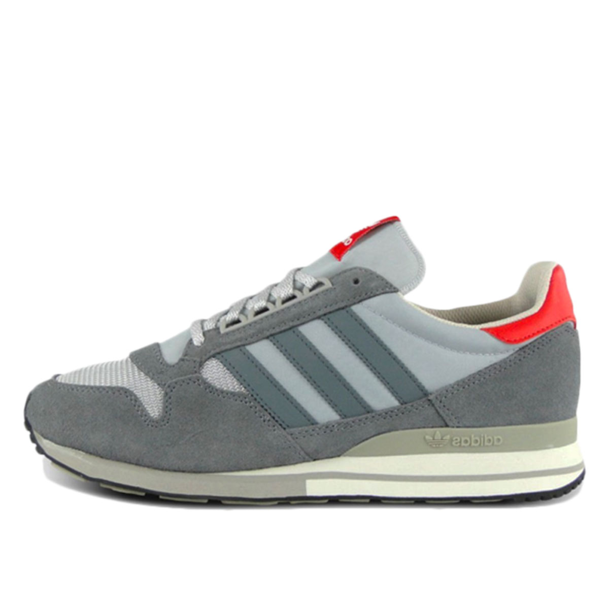 Adidas ZX 500 size? Exclusive Grey White Red sneaker – authenticated on KLEKT