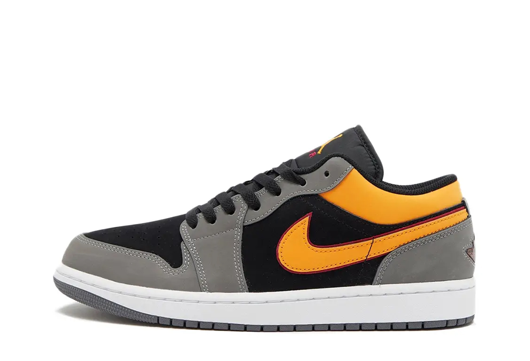 Air Jordan 1 Low SE Black Grey Orange (2023) BLACK/GREY/ORANGE sneaker – authenticated on KLEKT