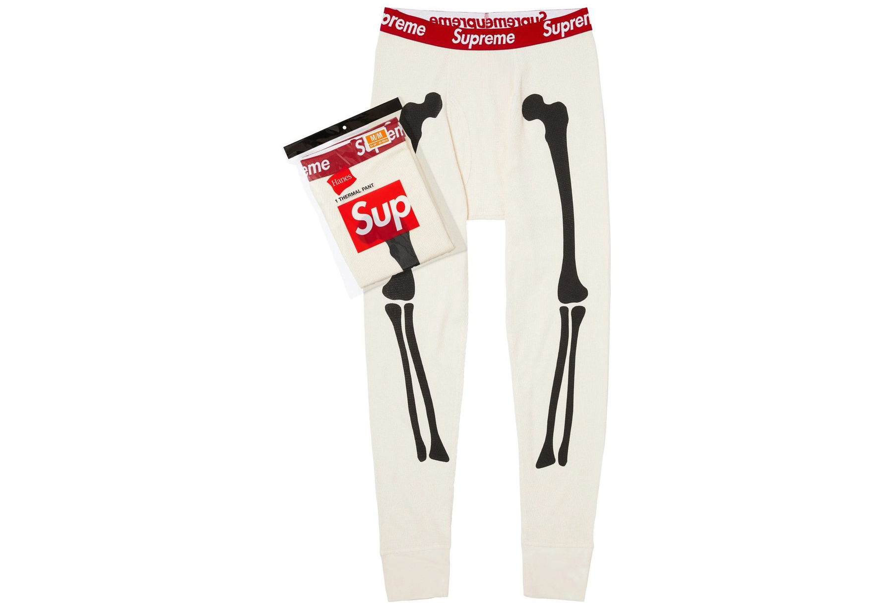 Supreme x Hanes Bones Thermal Pant 'Natural' (FW25) NATURAL sneaker – authenticated on KLEKT