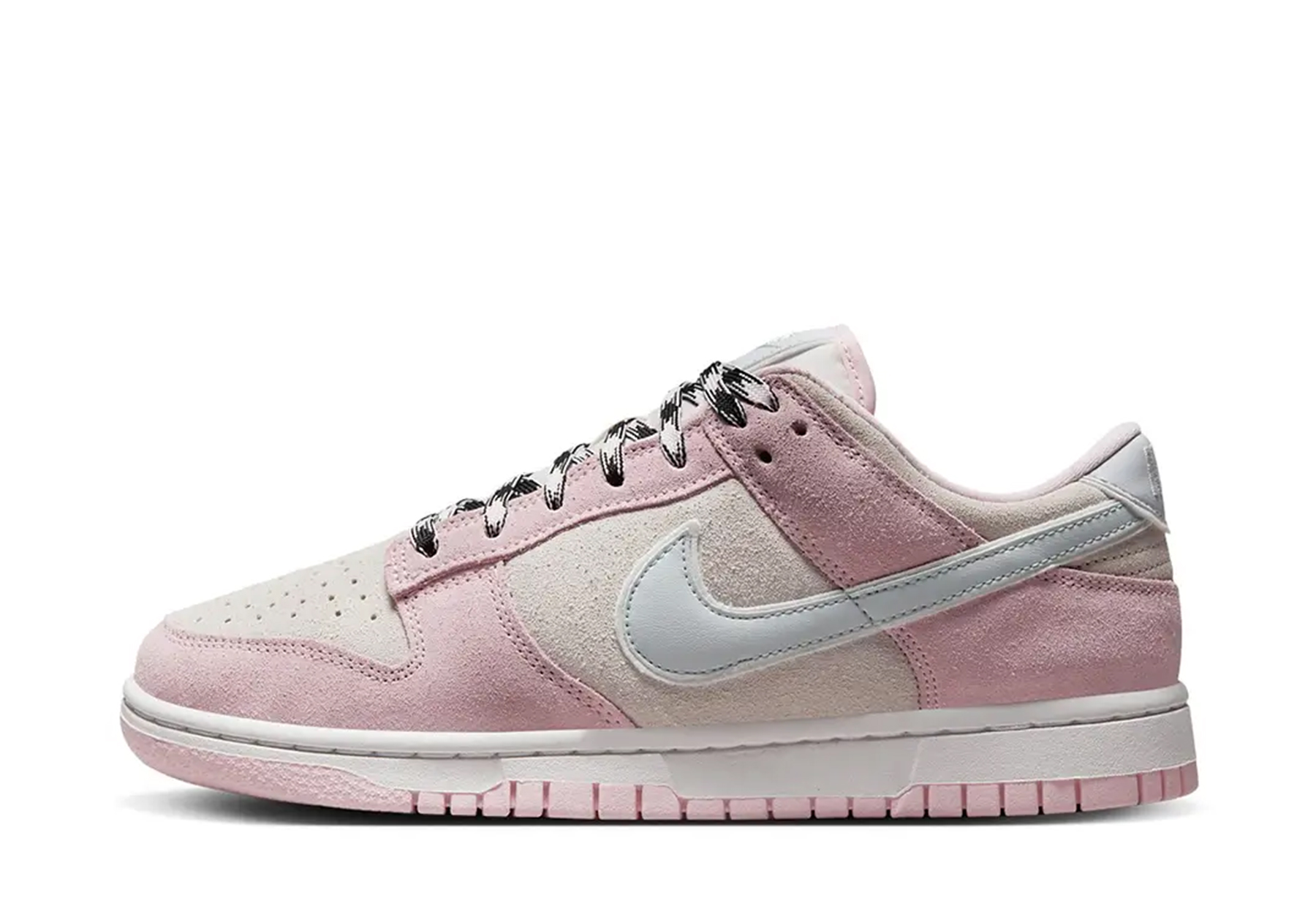 Nike Dunk Low WMNS Pink Foam Suede (2023) PINK FOAM/SUEDE sneaker – authenticated on KLEKT