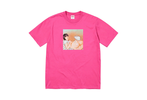 Supreme Mouse Tee 'Fuchsia' (SS25) – authenticated on KLEKT