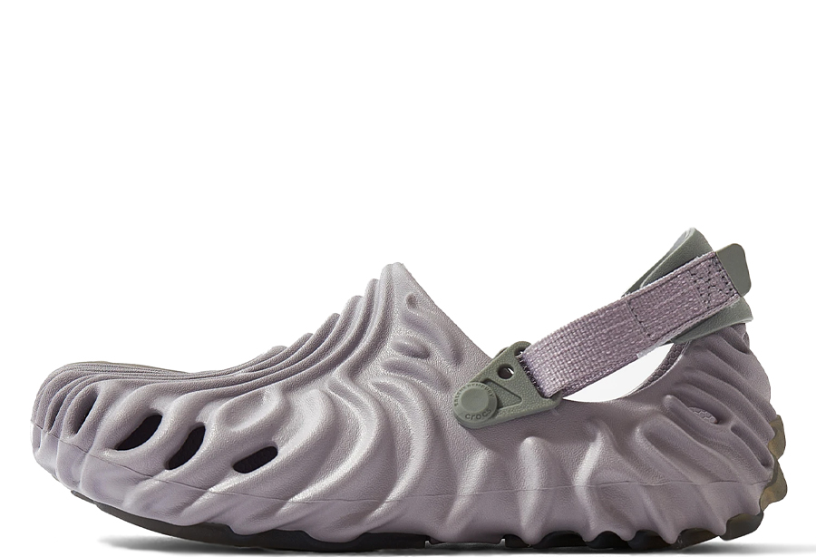 Crocs x Salehe Bembury Pollex Clog 'Urchin' (2022) Lilac Grey sneaker – authenticated on KLEKT