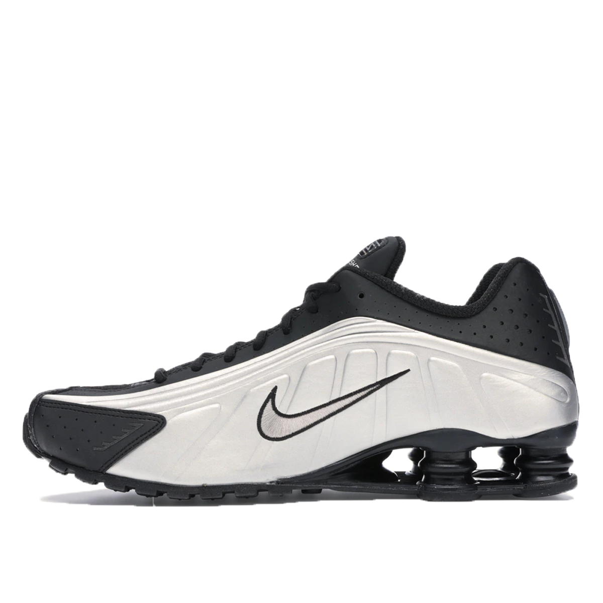 Nike Shox R4 Black Metallic Silver sneaker – authenticated on KLEKT