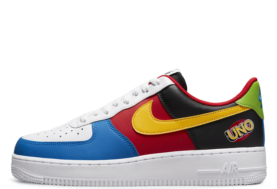 Nike x UNO Air Force 1 Low Multi (2022) multi sneaker – authenticated on KLEKT