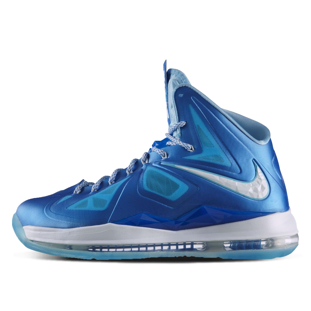 Nike LeBron X Sport Pack Blue Diamond sneaker – authenticated on KLEKT