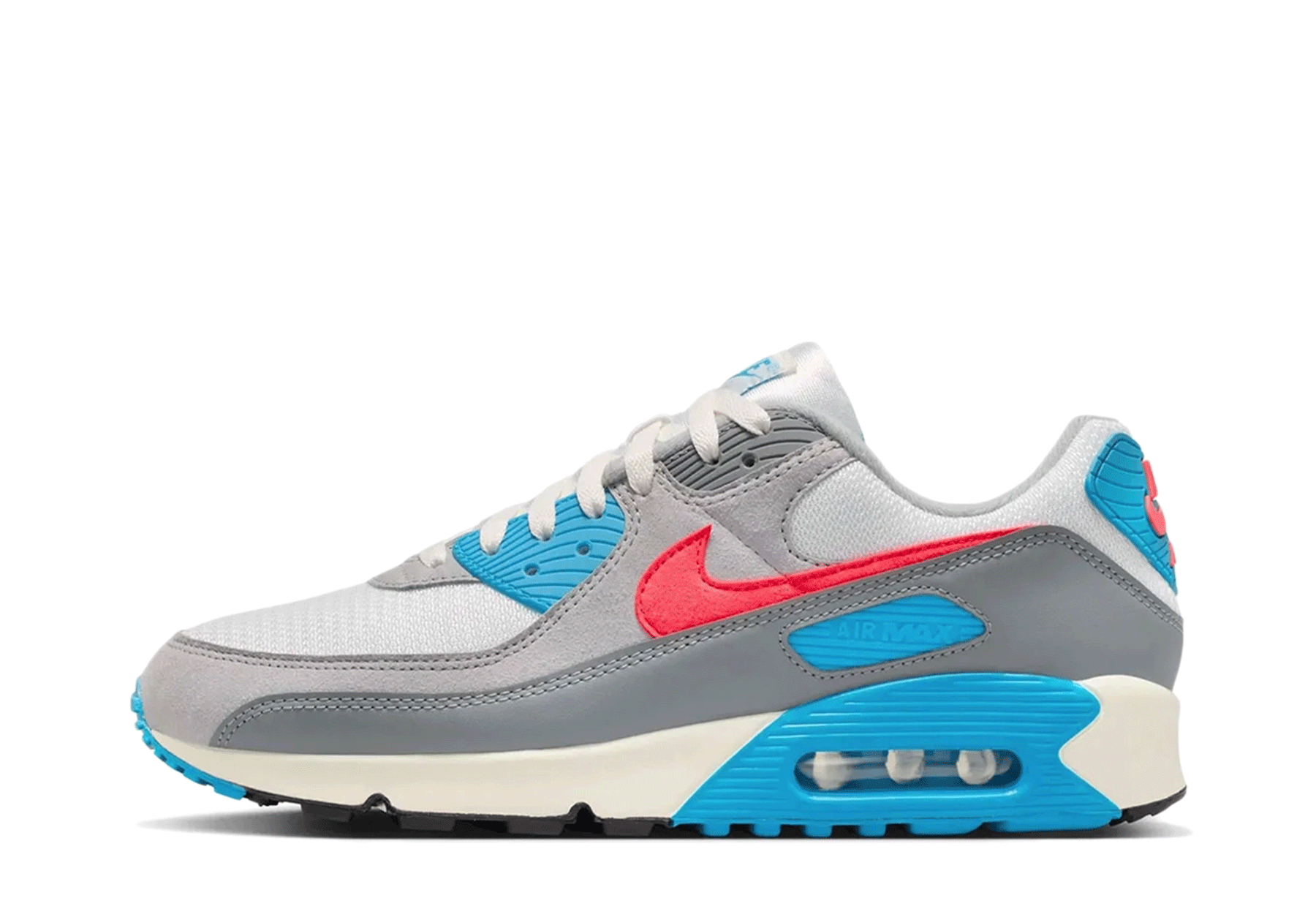 Nike Air Max 90 'Cool Grey & Infrared 23' - Wave Pack (2026) Cool Grey/Infrared 23 sneaker – authenticated on KLEKT