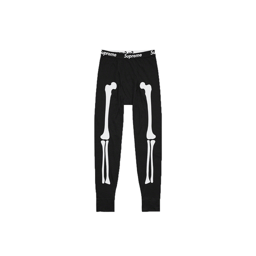 Supreme Hanes Bones Thermal Pant (1 Pack) Black (FW21)