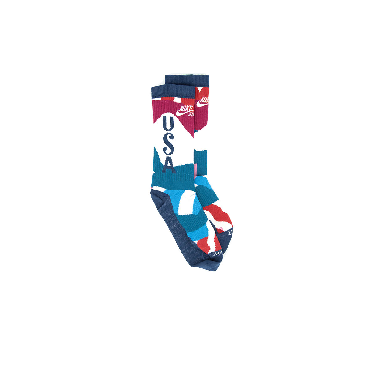 Nike SB x Parra USA Federation Kit Socks (SS21) WHITE/BRAVE BLUE/WHITE sneaker – authenticated on KLEKT