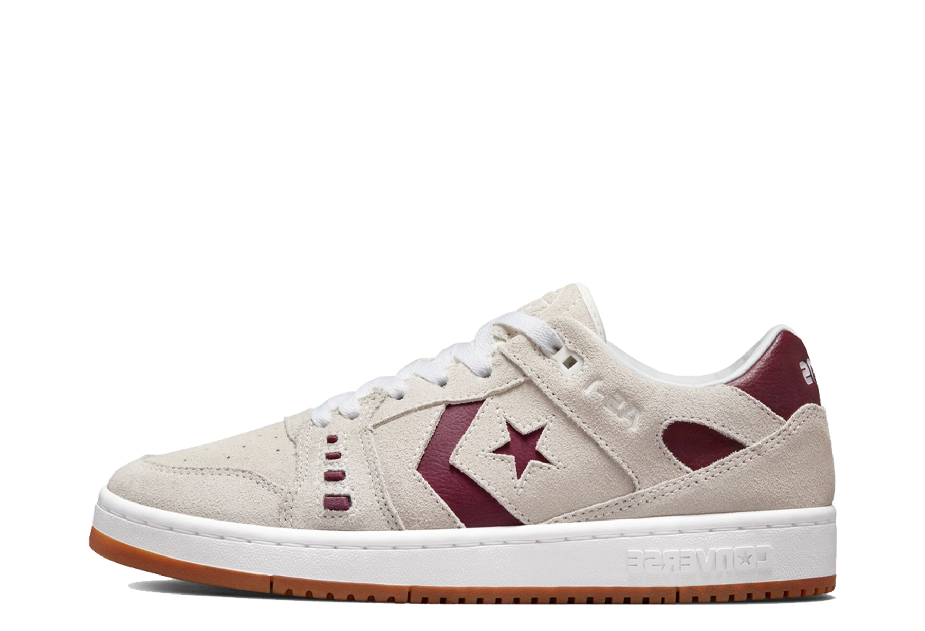 Converse AS-1 Pro 'Egret' (2023) Egret/Dark Burgundy/Gum sneaker – authenticated on KLEKT