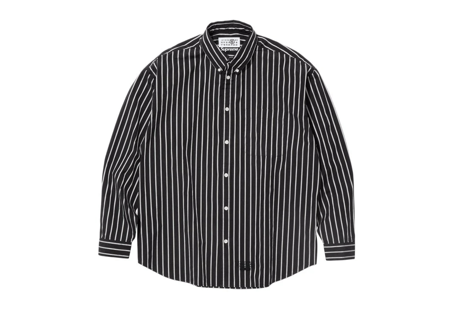 Supreme x MM6 Maison Margiela Stripe Shirt 