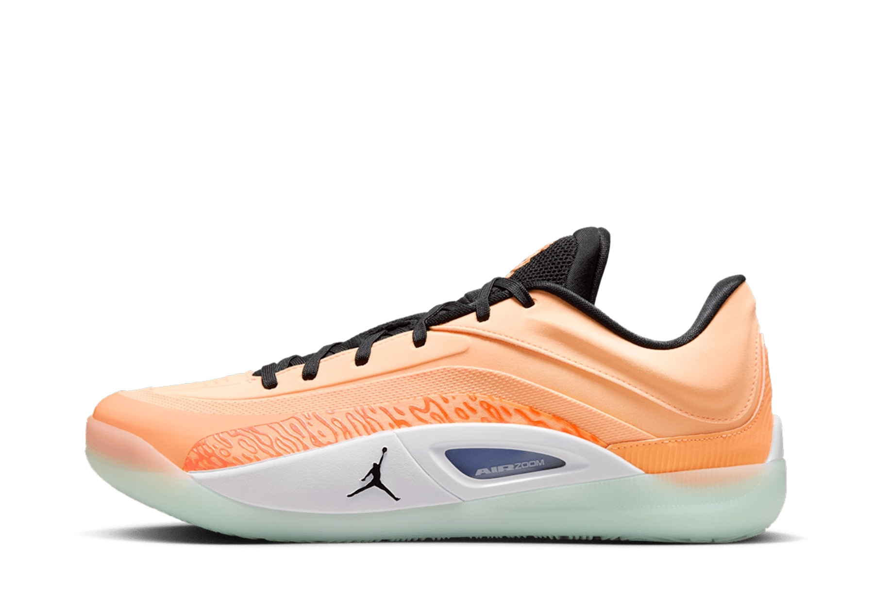 Air Jordan Jordan Zion 4 'Forged in Fire' (2025) Peach Cream/Black/White/Total Orange sneaker – authenticated on KLEKT