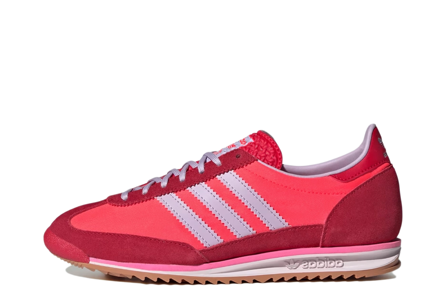 Adidas SL 72 OG WMNS 'Solar Red' (2024) Solar Red/Ice Lavender/Better Scarlet sneaker – authenticated on KLEKT
