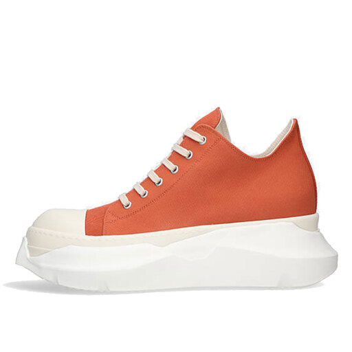 Rick Owens DRKSHDW Abstract Low Sneaker Orange Milk