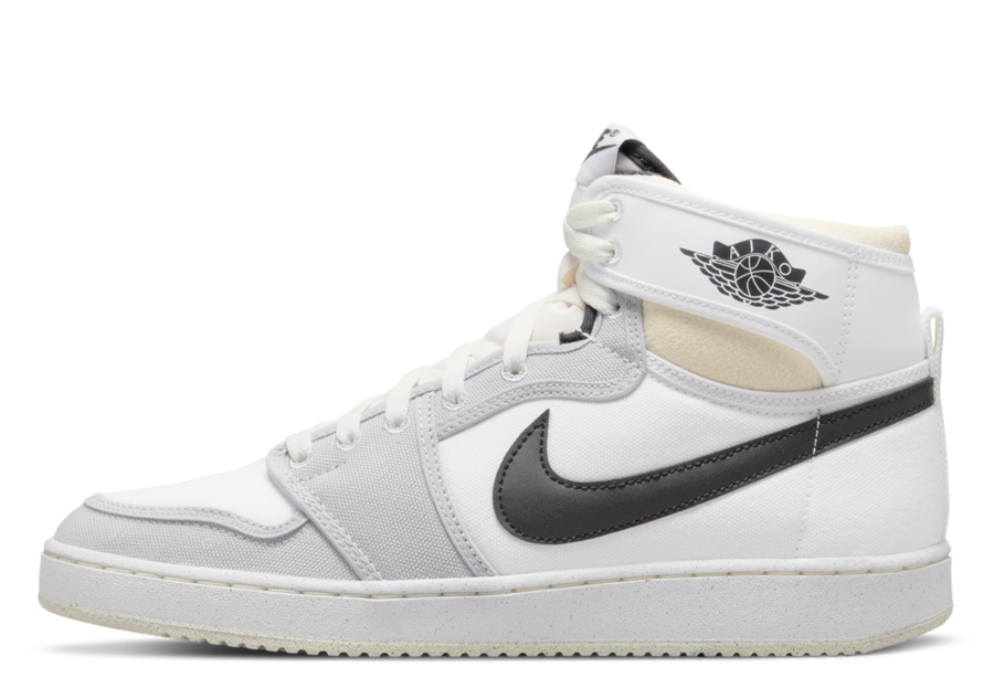 Air Jordan 1 Retro AJKO Greyscale (2022) WHITE/LIGHT GREY/BLACK sneaker – authenticated on KLEKT