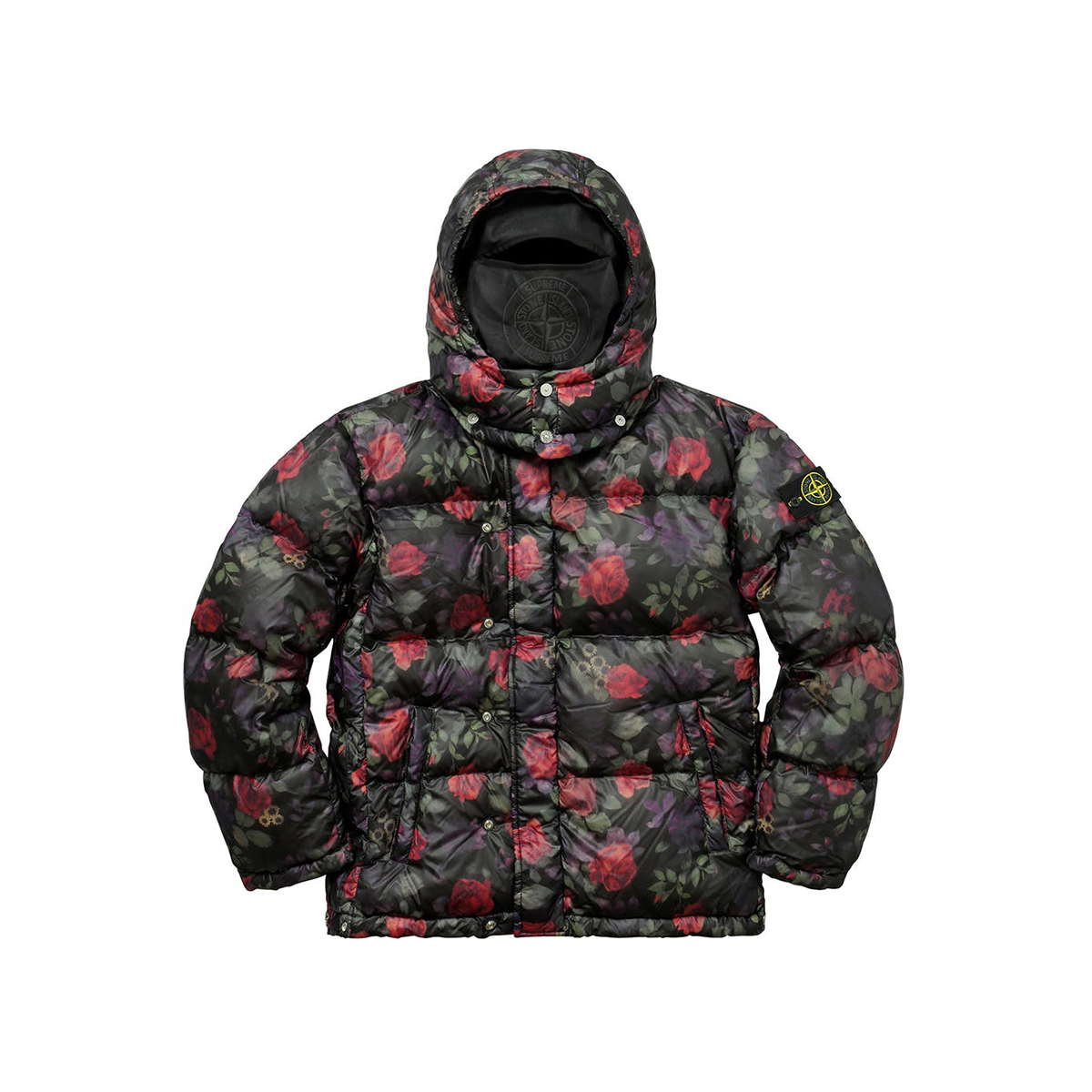 Supreme x Stone Island Lamy Cover Stampato Puffy Jacket Floral Black (FW17) sneaker – authenticated on KLEKT