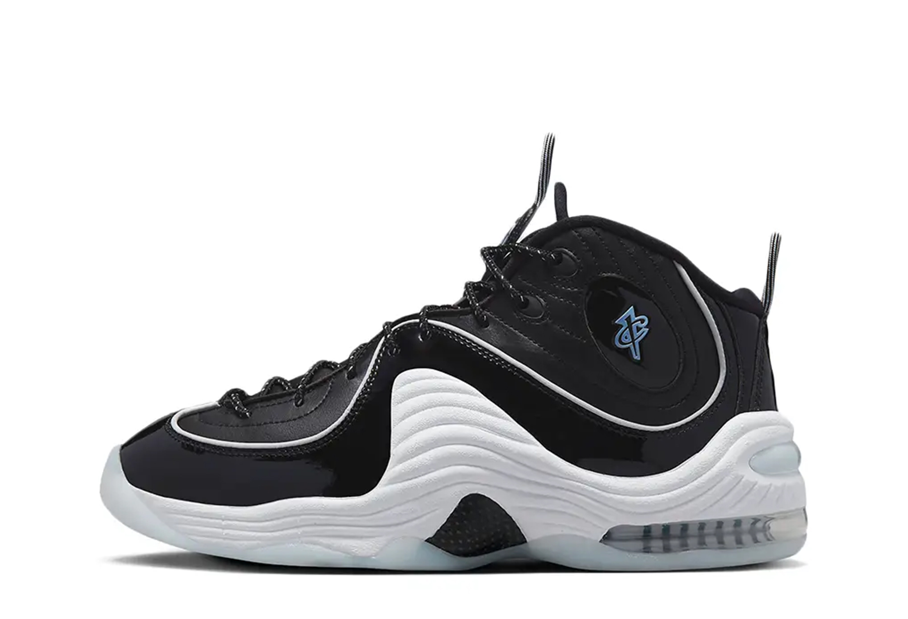 Nike Air Penny 2 Black Patent Leather (2023) BLACK sneaker – authenticated on KLEKT