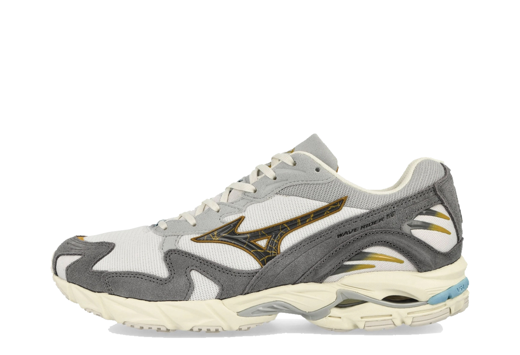 Mizuno Wave Rider 10 'Kintsugi' (2023) Nimbus Cloud/Black Oyster/Quiet Shade sneaker – authenticated on KLEKT