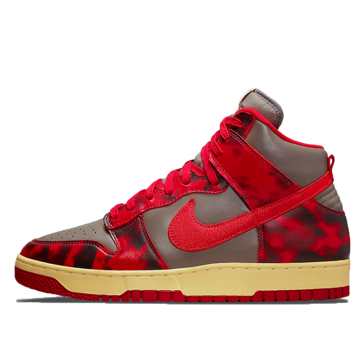 Nike Dunk High 1985 Acid Wash Red (2021) University Red/Chile Red sneaker – authenticated on KLEKT