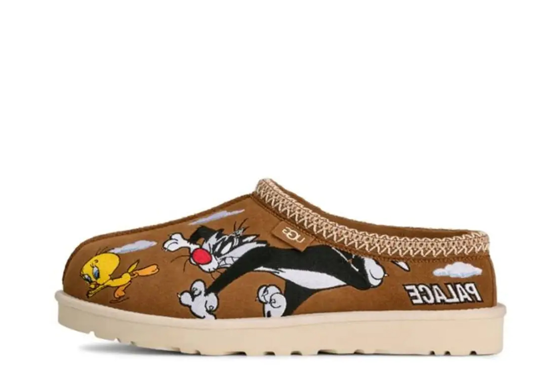 Ugg x Palace x Looney Tunes Tasman 'Tweety Brown' (2025) BROWN sneaker – authenticated on KLEKT