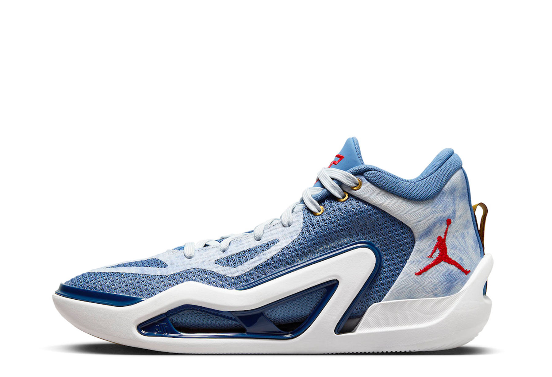 Air Jordan Tatum 1 'Denim' (2023) Stone Blue/University Red-Mystic Navy sneaker – authenticated on KLEKT
