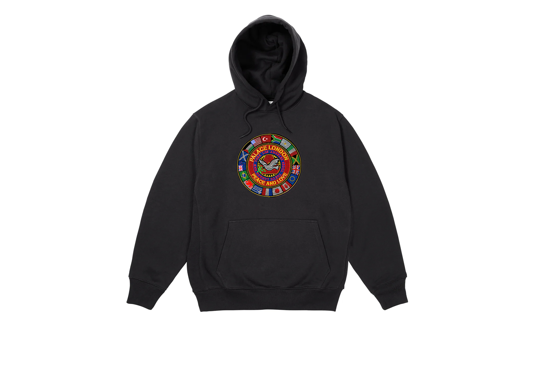Palace Nations Hood 'Black' (FW24) BLACK sneaker – authenticated on KLEKT