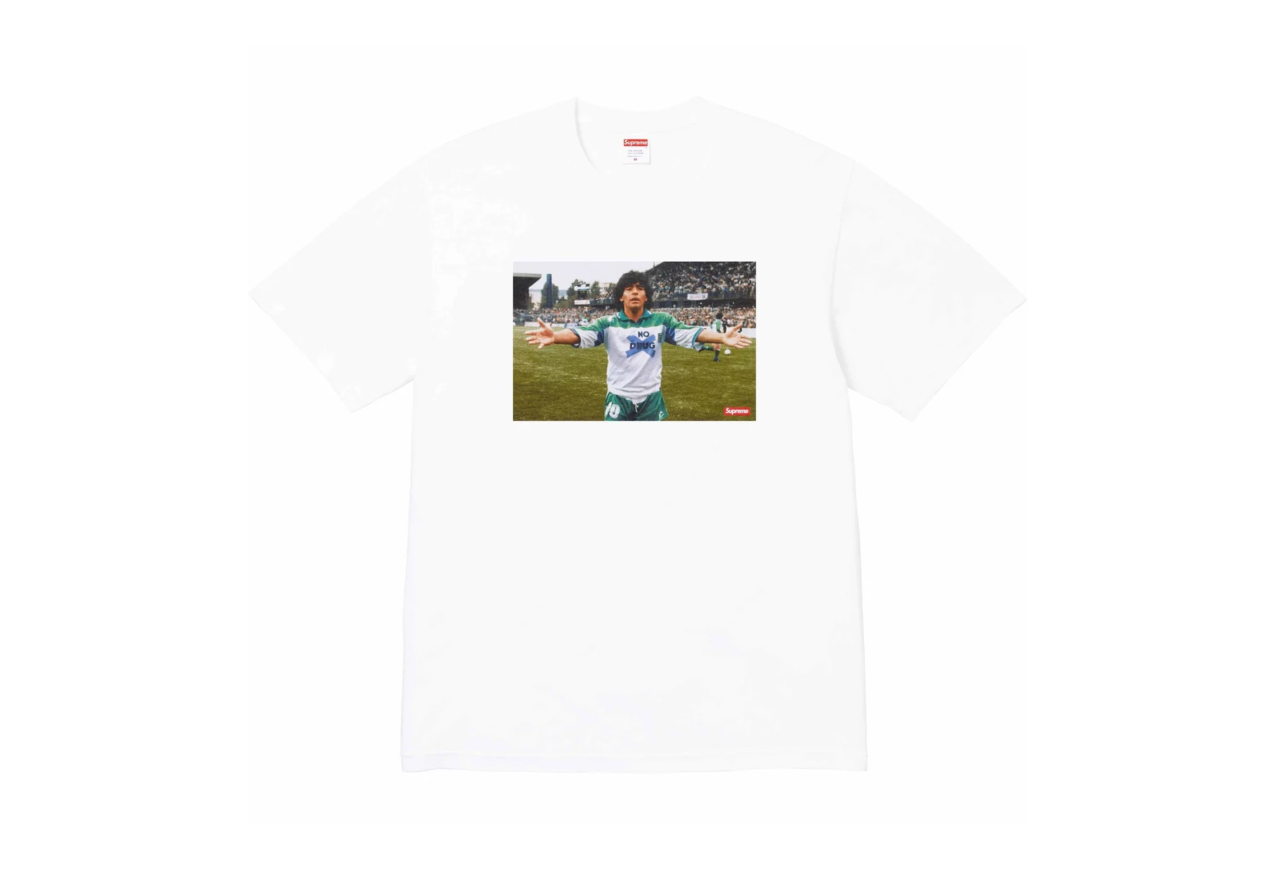 Supreme Maradona Tee White (SS24) WHITE sneaker – authenticated on KLEKT