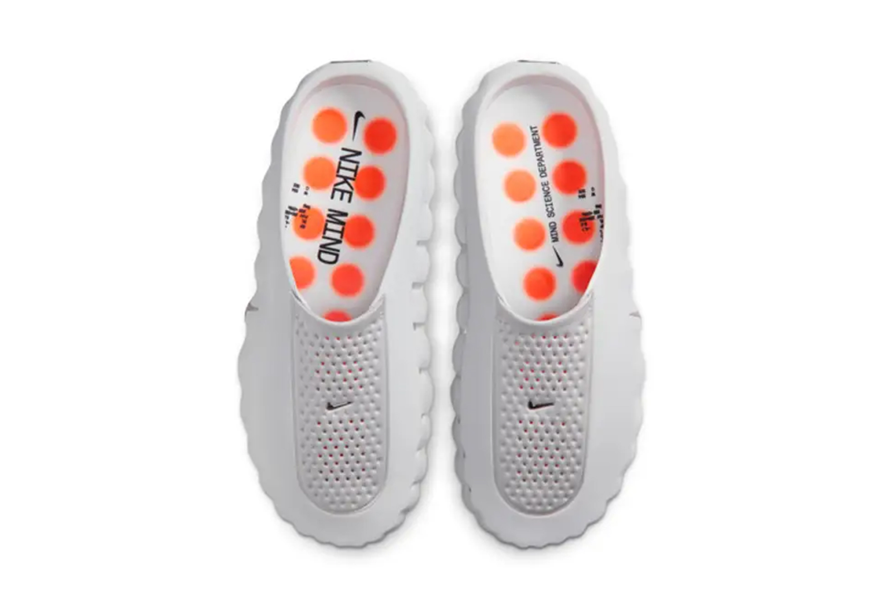 Nike Mind 001 Pregame Mules WMNS 'Light Smoke Grey' (2026) WHITE sneaker – authenticated on KLEKT