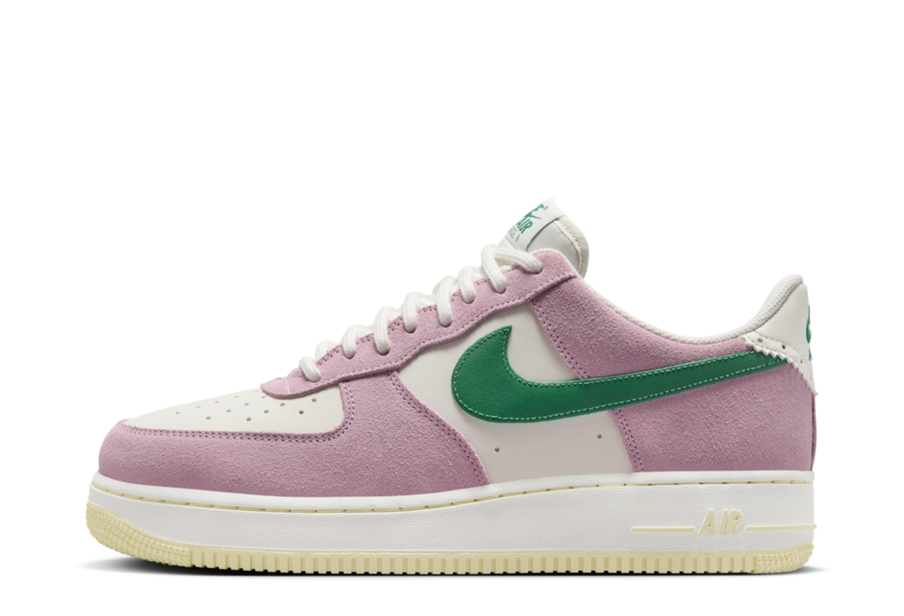 Nike Air Force 1 '07 LV8 'Soft Pink' (2024) Sail/Malachite/Soft Pink/Alabaster sneaker – authenticated on KLEKT